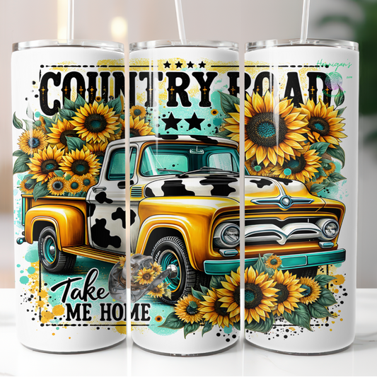 Country Roads Take Me Home Tumbler