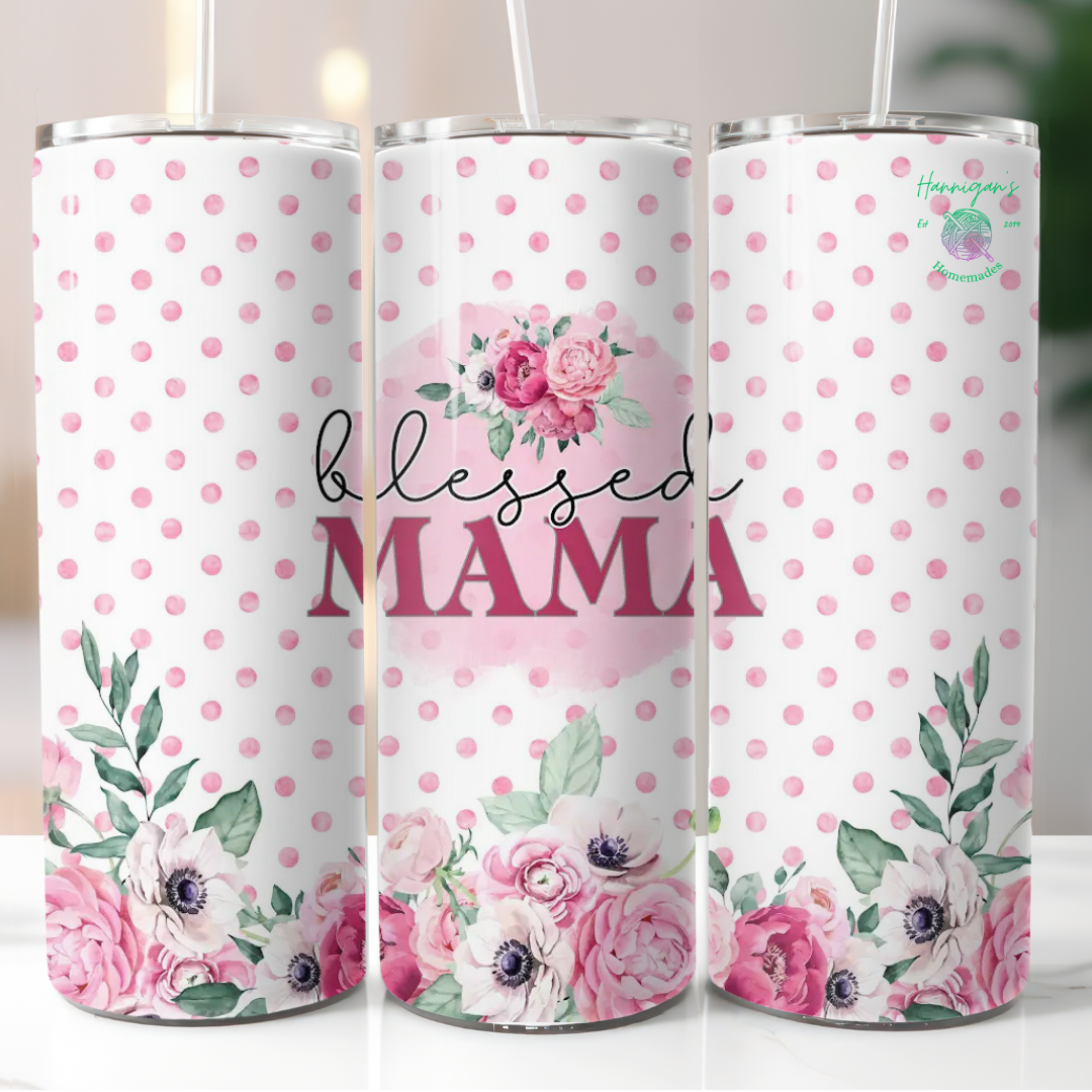 Blessed Mama Tumbler